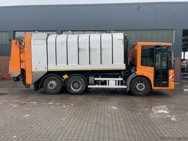 Vuilniswagen Mercedes-Benz 2629 6x2 Econic Faun/Komischüttung