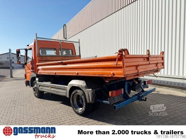 Fourgon benne basculante Mercedes-Benz Atego 818 K 4x2, 2x AHK