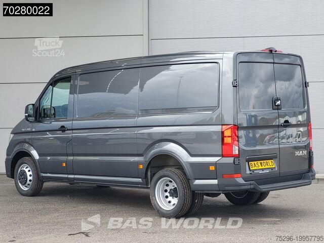 Aukšto stogo universalas MAN TGE 5.160 Uniek! Dubbellucht 2025-Model Automaa...