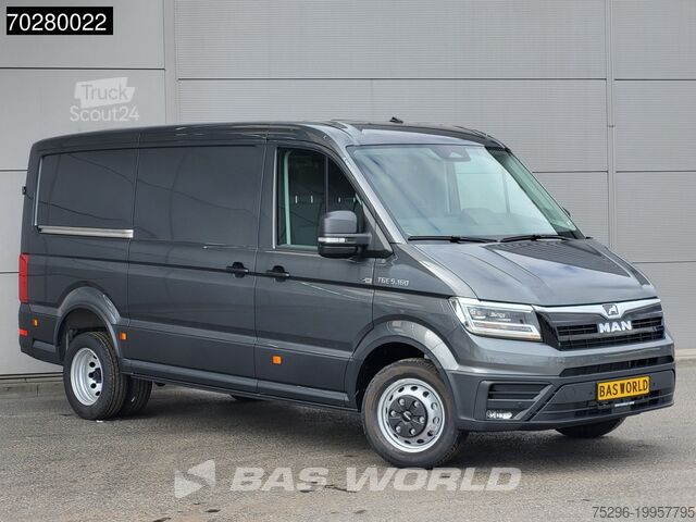 Aukšto stogo universalas MAN TGE 5.160 Uniek! Dubbellucht 2025-Model Automaa...