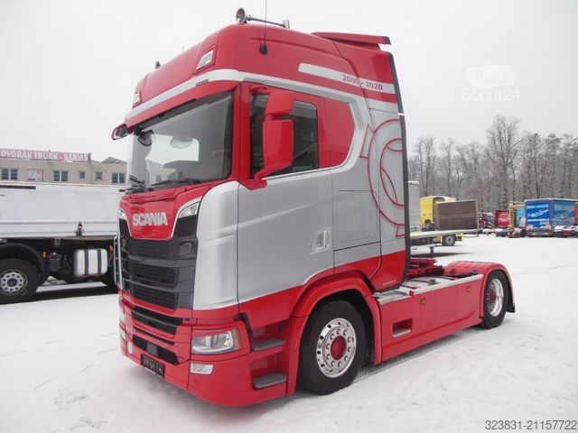 Trattore stradale standard SCANIA S 450, VOLL LUFT, RETARDER, STANDKLIMA, TOP!!!
