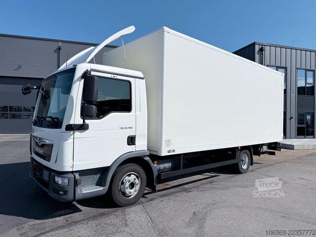 Fourgon tôlé MAN TGL 8.190 4x2 6.0 m Euro 6 Closed Box / Koffer