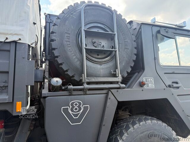 Avolavetta pressupeitolla MAN 5 To MIL 4x4 / Partytruck