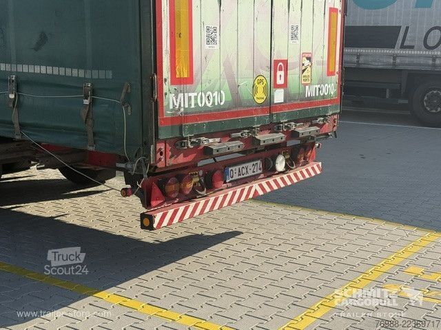 Semi-remorque bâchée Schmitz Cargobull Curtainsider Mega