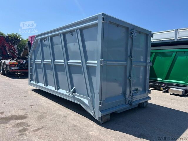 حاوية متدحرجة  CONTAINER SCARRABILE A CIELO APERTO CON SVASO
