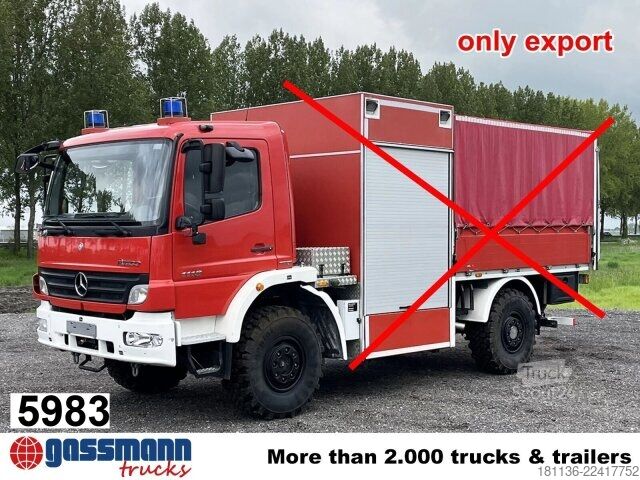 Șasiu de camion Mercedes-Benz Atego 1118/23 4x4 AF