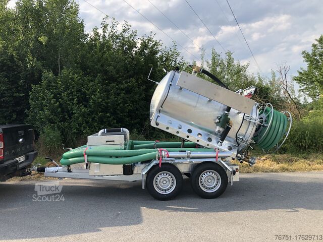 Suction trolley  M-Vac 1800 / Vakuumfass / Saugfass