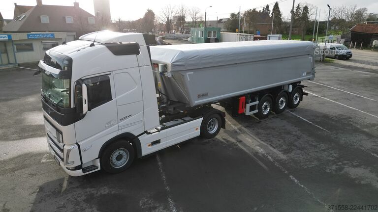 Semirremolque basculante Allu kippers FERRUZ- Nieuw 30 tot60m3