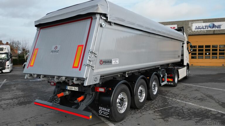 Semirremolque basculante Allu kippers FERRUZ- Nieuw 30 tot60m3