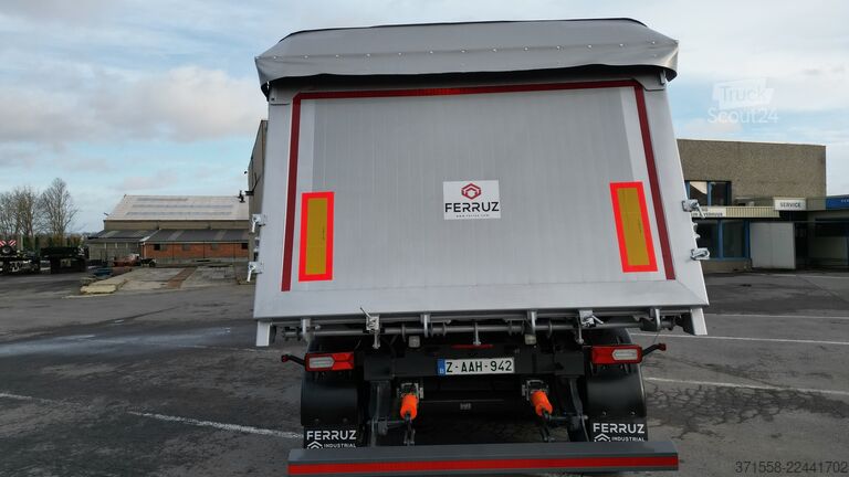 Semirremolque basculante Allu kippers FERRUZ- Nieuw 30 tot60m3