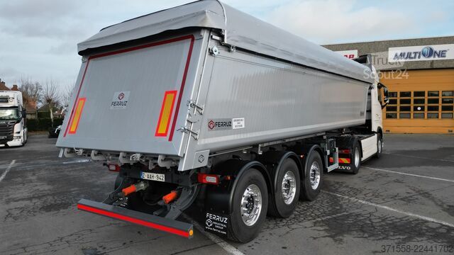 Rimorchio ribaltabile Allu completo Volledig Allu kippers FERRUZ- Nieuw 30 tot60m3