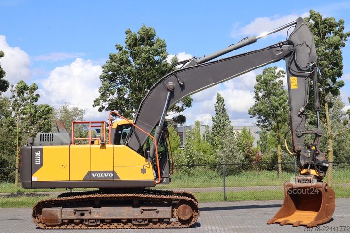 Beltegraver Volvo EC220EL | EC 220 EL | TILT ROTATOR | BUCKET
