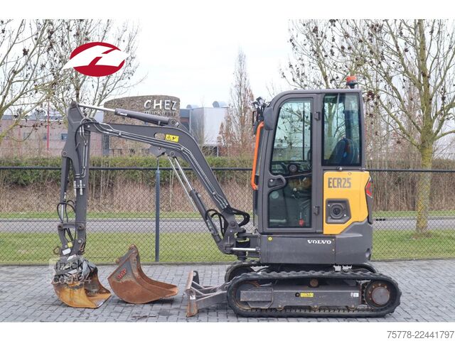 Minikaivinkone Volvo ECR25 ELECTRIC | JECR25D | TILTBUCKET | BUCKET ...