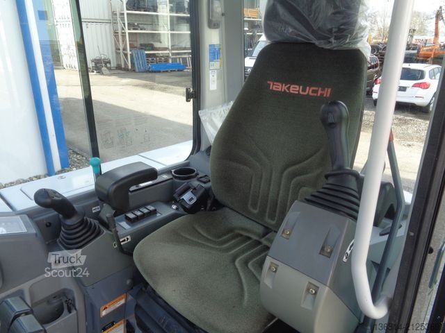 Mini excavator TAKEUCHI TB 250 Powertilt + 4 x Löffel TAK-Lock