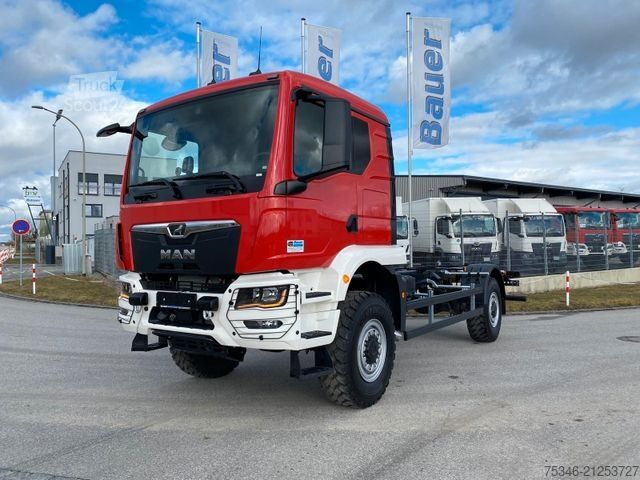 LKW-Fahrgestell MAN TGM 18.250 4x4 BB/Fahrgestell/3-Sitze/Neu