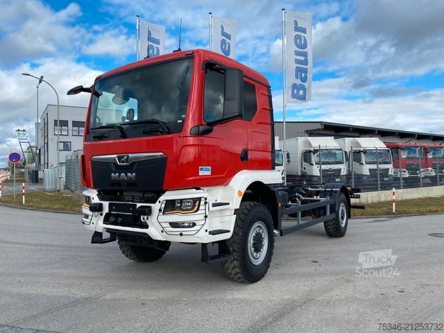 LKW-Fahrgestell MAN TGM 18.250 4x4 BB/Fahrgestell/3-Sitze/Neu