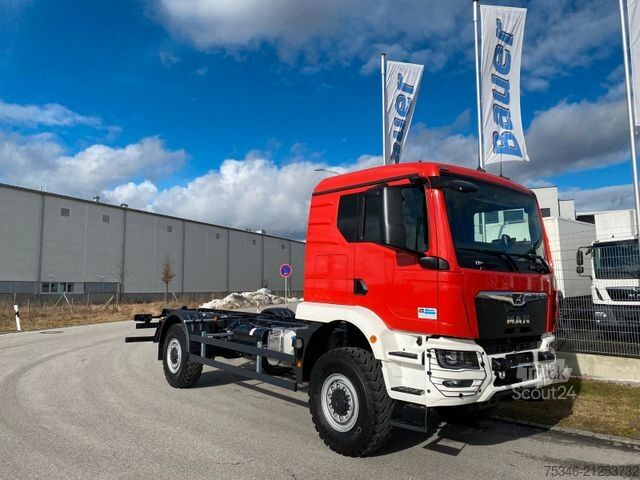 LKW-Fahrgestell MAN TGM 18.250 4x4 BB/Fahrgestell/3-Sitze/Neu