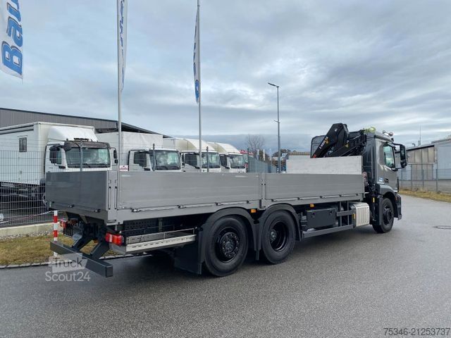 Lastbilsmonterad kran MERCEDES-BENZ 2540Pritsche7,00m/KranHiab118/Lenkachse/NL13,9to