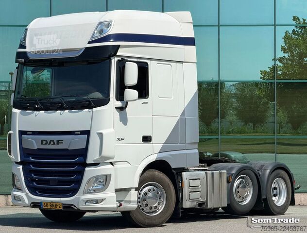 Standartinis vilkikas DAF XF 480 FTG SSC 6X2 TWINSTEER 760.000 KM PTO + HY