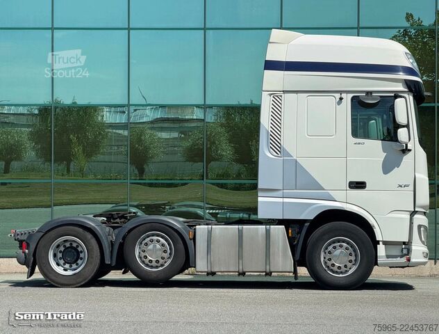 Standartinis vilkikas DAF XF 480 FTG SSC 6X2 TWINSTEER 760.000 KM PTO + HY