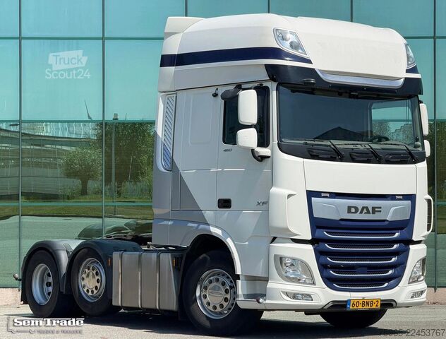 Standartinis vilkikas DAF XF 480 FTG SSC 6X2 TWINSTEER 760.000 KM PTO + HY