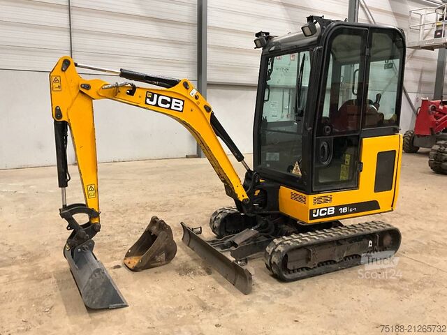 Mini bager JCB 16 C-1