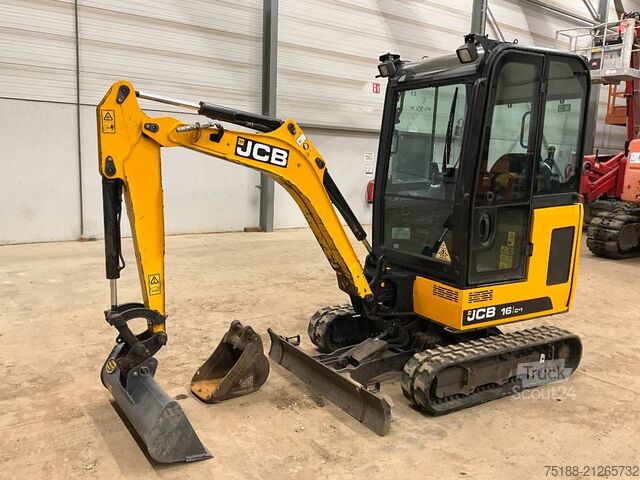 Mini bager JCB 16 C-1