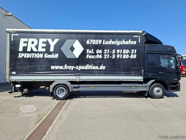 Bedrijfsvoertuig Mercedes-Benz Atego  1527 großes Haus 1Liege StHz Curtainsider