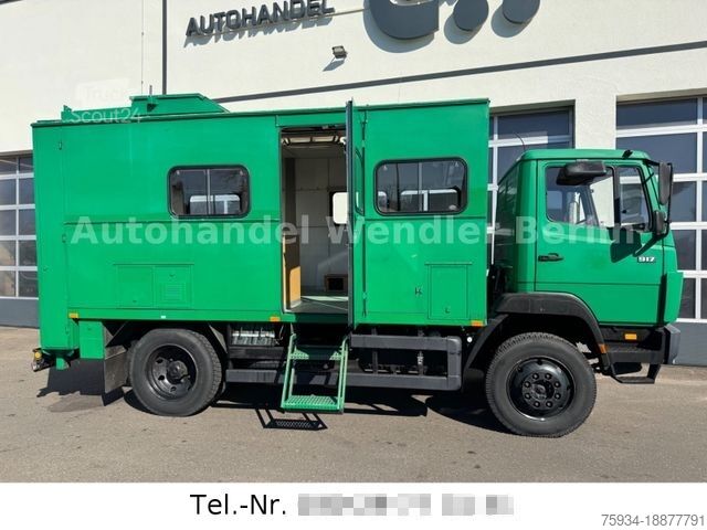 Kiti MERCEDES-BENZ 917 A 4x4 Exmo 100 km/h Klima 814 817 9 14 H-Gut