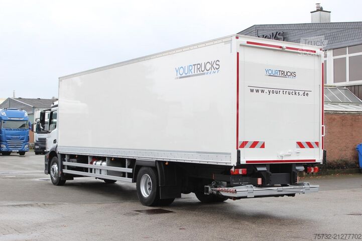Camión caja Mercedes-Benz Antos 1830 E6 Koffer 9,7m   LBW   Rolltor