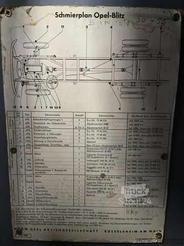 Krovimo platforma Opel BLITZ 300-6H