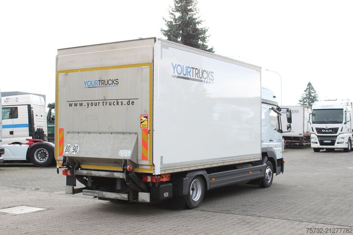 Transporter mit Koffer Mercedes-Benz Atego  818 Koffer Schlafkabine Laderbordwand