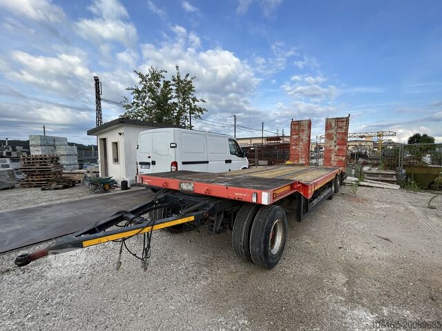 Rimorchio a pianale ribassato con rampe DE ANGELIS 3R3201
