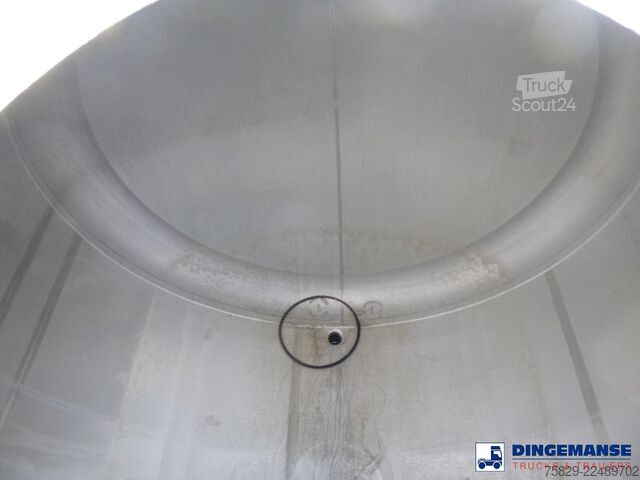 Réservoir MAISONNEUVE CITERNE Food tank inox 58 m3 / 4 comp + compressor