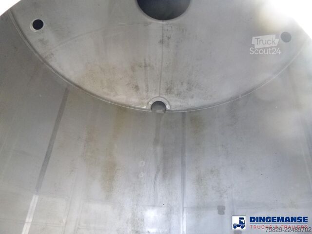 Réservoir MAISONNEUVE CITERNE Food tank inox 58 m3 / 4 comp + compressor
