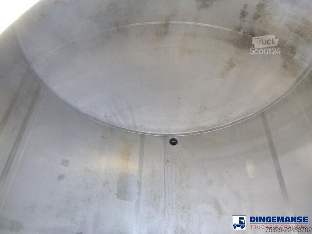 Réservoir MAISONNEUVE CITERNE Food tank inox 58 m3 / 4 comp + compressor