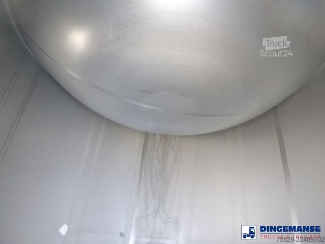 Réservoir MAISONNEUVE CITERNE Food tank inox 58 m3 / 4 comp + compressor