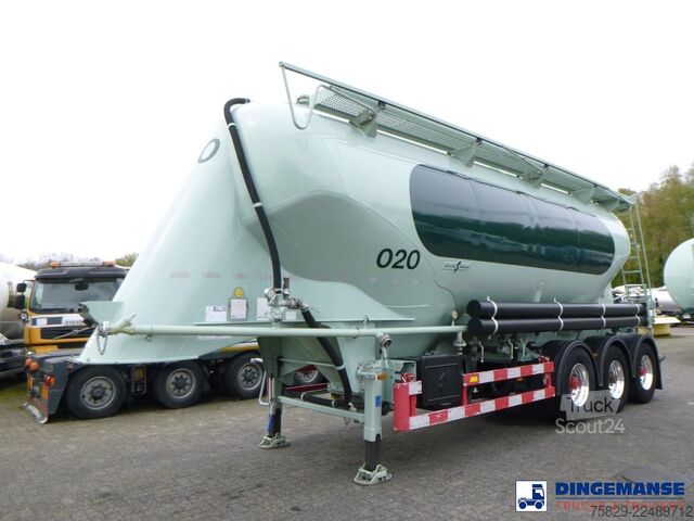 Silo Spitzer Powder tank alu 37 m3 / 1 comp