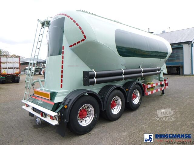 Silo Spitzer Powder tank alu 37 m3 / 1 comp