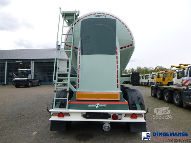 Silo Spitzer Powder tank alu 37 m3 / 1 comp