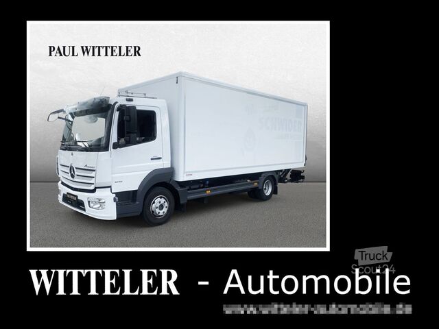 Furgoneta caja MERCEDES-BENZ Atego 818 4x2/KLIMA/LBW 1.0 TO./AHK ZAA/D.-LUKE