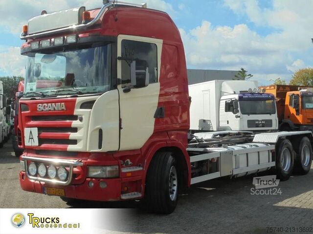 Châssis cabine Scania R470 + 6X2 + PTO