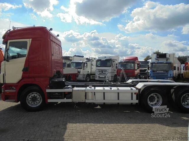 Châssis cabine Scania R470 + 6X2 + PTO