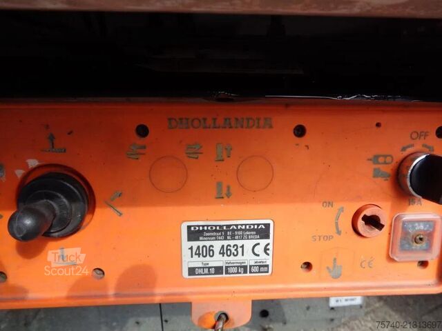 Плъзгащ се брезент Iveco Eurocargo 80EL21 Manual + Euro 6 + Dhollandia Lift