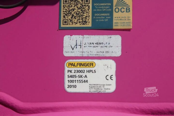 Camião-grua Volvo FM 370 + PALFINGER 23002  /6EXT + REMOTE + 6X2 ...