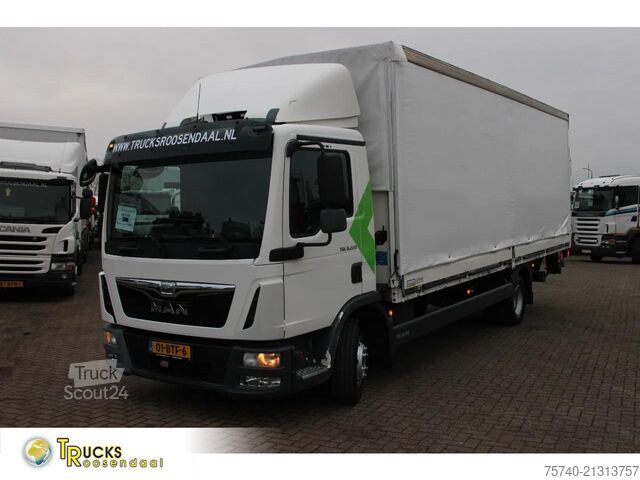 Huifzeil MAN TGL 8.220 + EURO 6 + LIFT