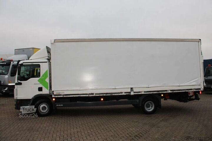 Huifzeil MAN TGL 8.220 + EURO 6 + LIFT