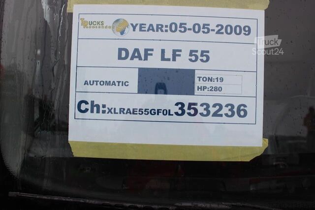 Autocisternă DAF LF 55.280  + 13.000L + 3 compartiment