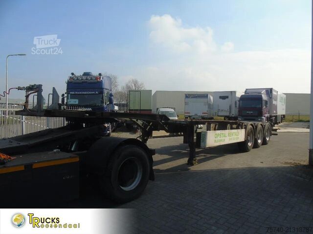 Konteyner taşımacılığı Pacton 3 AXLE