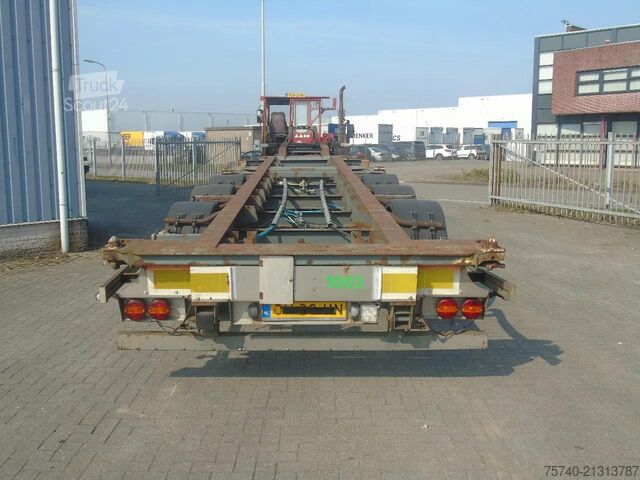 Konteyner taşımacılığı Pacton 3 AXLE